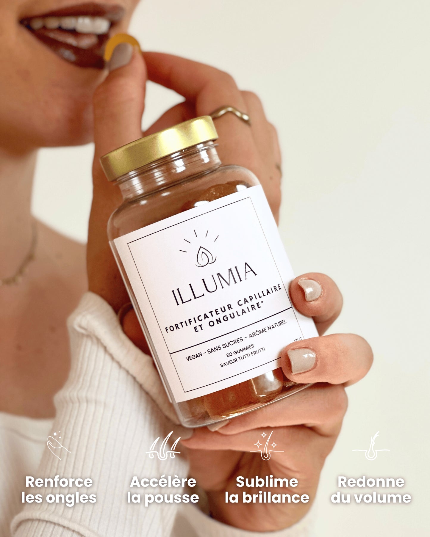 Fortificateur Capillaire - Gummies à croquer
